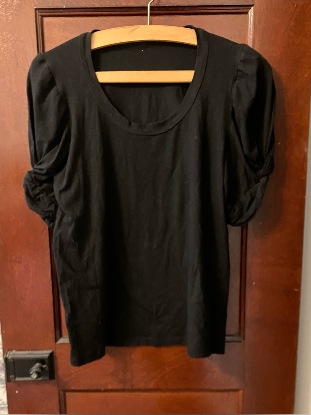 Set of 2 Kirna Zabete Mutton Sleeve Knot Tees